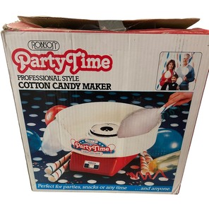 lot 399 image: Vintage Party Time Cotton Candy Maker