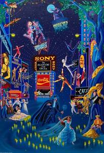 lot 9 image: 1990 Limited Edition Broadway by Melanie Taylor Kent Signed Print