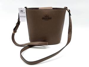 lot 13 image: Coach Signature Crossbody Bag in Dark Stone