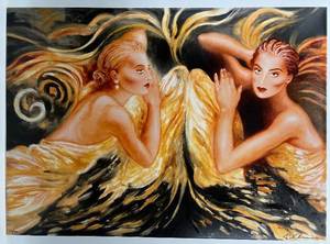 lot 17 image: Limited Edition Touched by an Angel by Joanna Zjawinska Art Print 114150