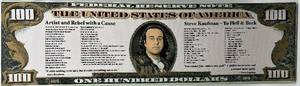 lot 27 image: Limited Edition Steve Kaufman The United States of America Artwork on Canvas