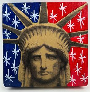 lot 28 image: Steve Kaufman Statue of Liberty Limited Edition Artwork