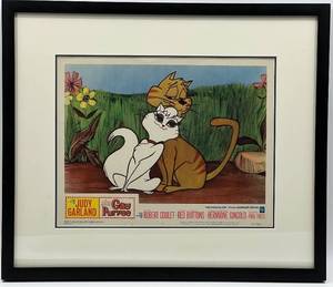 lot 69 image: Framed Gay Purr-ee Lobby Card Featuring Judy Garland