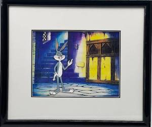 lot 84 image: Framed Bugs Bunny Animation Cel Artwork