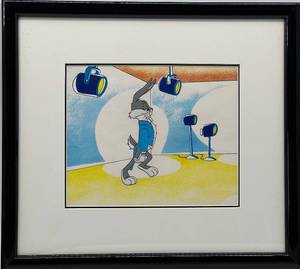 lot 85 image: Framed Bugs Bunny Animation Cel with Certificate of Authenticity