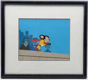 lot 87 image: Framed Mighty Mouse Animation Cel