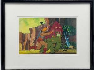 lot 89 image: Original Animation Cel from He-Man and the Masters of the Universe