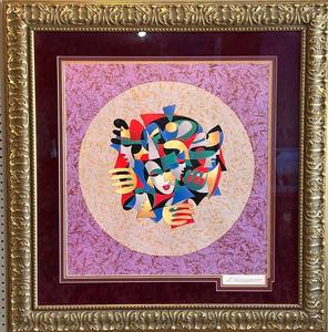 lot 108 image: Anatole Krasnyansky Framed Limited Edition Signed Seriolithograph Print
