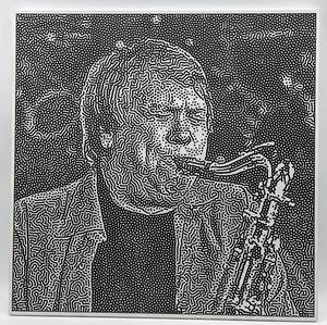 lot 133 image: Original Artwork Signed by Bobby Keys - Rolling Stones Saxophonist