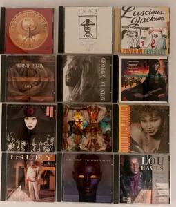 lot 151 image: Collection of 12 Assorted Music CDs including Ernie Isley and Lou Rawls