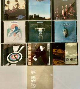 lot 154 image: Eagles and Don Henley CDs Collection - 9 Albums