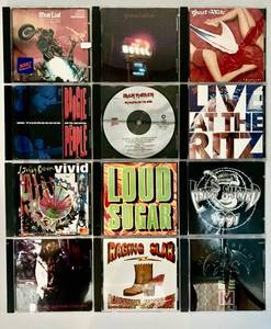 lot 162 image: Collection of 12 Classic Rock and Metal CD Albums including Meat Loaf