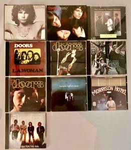 lot 163 image: Collection of 10 The Doors Music CDs