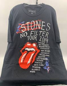 lot 191 image: Rolling Stones No Filter Tour 2019 T-Shirt XL