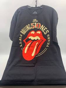 lot 192 image: Rolling Stones 50th Anniversary Concert T-Shirt, Size XL