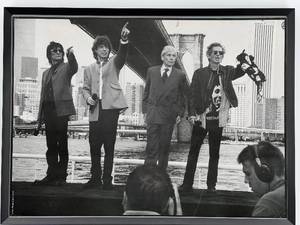lot 204 image: Framed Rolling Stones Photograph by Thomas Gnther