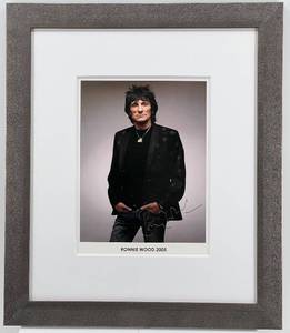 lot 207 image: Framed and Signed Ronnie Wood 2005 Photograph #2