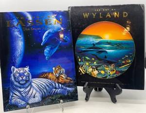 lot 216 image: Collection of 2 Art Books by Lassen and Wyland