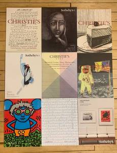 lot 241 image: Collection of 9 Vintage Sothebys and Christies Auction Catalogs