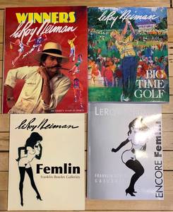 lot 273 image: Collection of 4 LeRoy Neiman Art Books