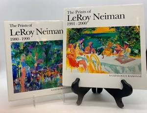 lot 277 image: LeRoy Neiman Catalogue Raisonn The Prints of 1980-2000 Book