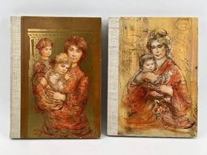 lot 279 image: Set of 2 Hibel Lithographs Art Books - Revised and First Edition