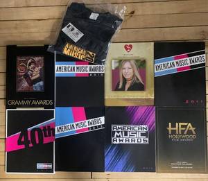 lot 295 image: Collection of Music Awards Programs and Memorabilia including the Grammys and AMA