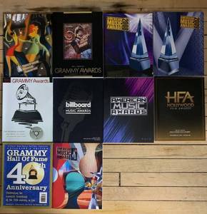 lot 296 image: Assorted Collection of Music and Award Program Booklets