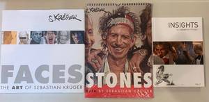 lot 300 image: Collection of 3 Art Books by Sebastian Kruger