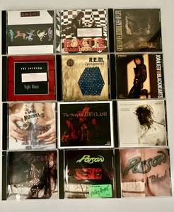 lot 309 image: Collection of 12 Classic Rock and Pop Music CDs including Roxette