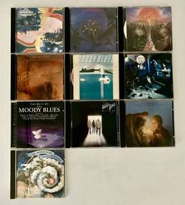 lot 313 image: Collection of 10 Moody Blues CDs