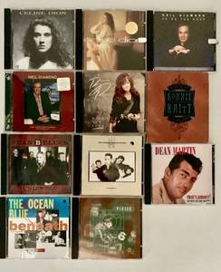 lot 317 image: Collection of 11 Assorted Music CDs featuring Various Artists including Celine Dion