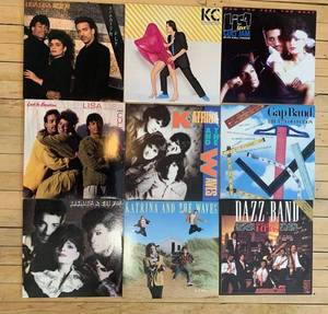 lot 321 image: Collection of 9 Vinyl Records Featuring Various Artists including Gap Band