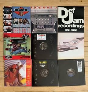 lot 325 image: Collection of 9 Def Jam Records Vinyl Albums
