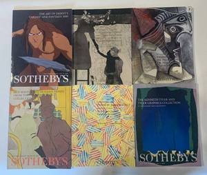 lot 331 image: Collection of 6 Sothebys Auction Catalogs