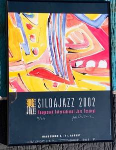 lot 340 image: Sildajazz 2002 Haugesund International Jazz Festival Poster