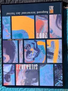 lot 341 image: Framed Haugesund International Jazz Festival Poster 2003