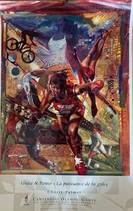 lot 352 image: Charly Palmer Grace & Power Centennial Olympic Games Poster