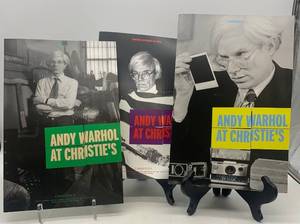 lot 361 image: Andy Warhol at Christies Book Set