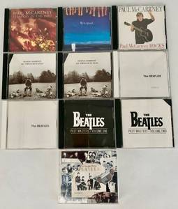 lot 406 image: Collection of 10 Beatles and Paul McCartney CDs