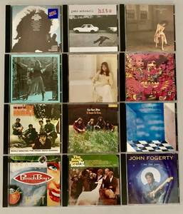lot 411 image: Collection of 12 Classic Rock and Folk CDs including Joni Mitchell