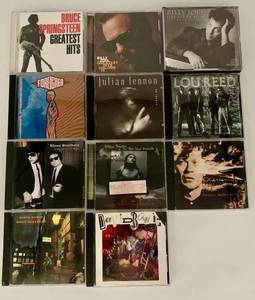 lot 418 image: Collection of 11 Rock Music CDs Featuring Various Artists including Bruce Springsteen