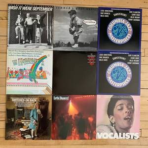lot 424 image: Collection of 9 Vinyl Records Featuring Various Artists including Lets Dance