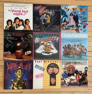 lot 428 image: Collection of 9 Classic Vinyl Records including Paul McCartney