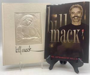 lot 433 image: Bill Mack Artworks Collection - Set of 2 Books