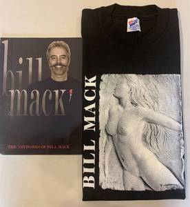 lot 435 image: Bill Mack Artwork Book and XXL T-Shirt Bundle