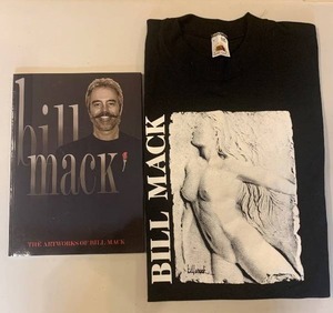 lot 437 image: Bill Mack Artworks Book and T-Shirt Set