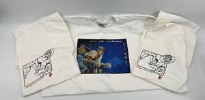 lot 480 image: Collection of 3 Rolling Stones T-Shirts Featuring Unique Designs