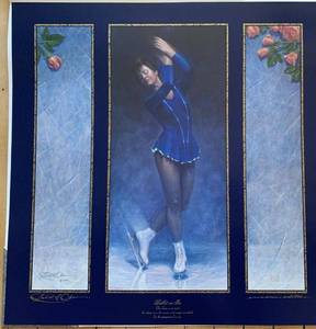 lot 481 image: Robert H. Olson Ballet on Ice Limited Edition Print