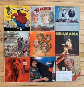 lot 507 image: Set of 10 Vintage Comedy Vinyl Records